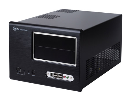 SFF mATX Cube Silverstone Sugo SG01B-F <Black, mATX, USB2.0, IEEE1394, Audio,  >