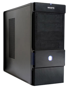 Miditower GigaByte Luxo M1004 Black, ATX,  