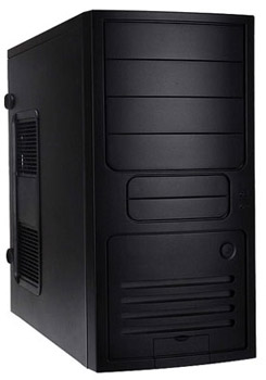 Miditower INWIN J508 Black ATX 450W USB, Audio, 12cm FAN, AirDuct